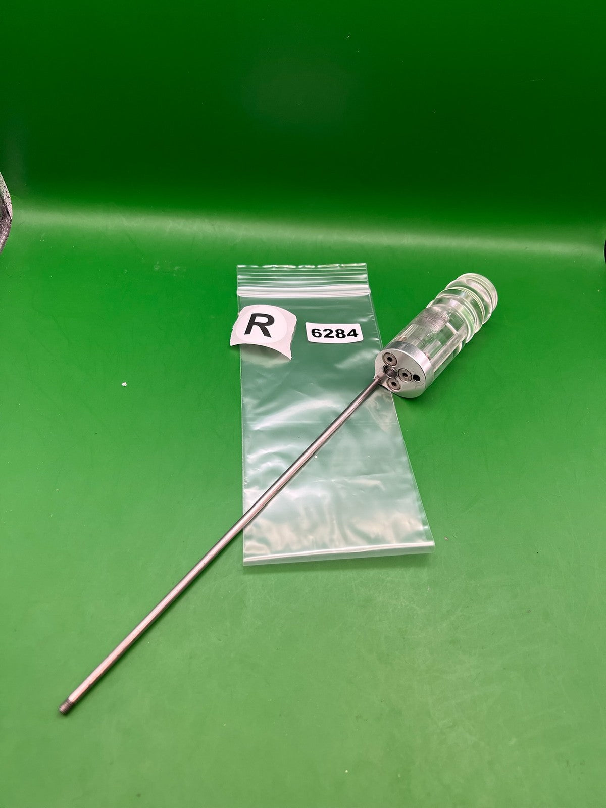 Clear CCM Autococker Pump Kit - used paintball pump kit - clear/silver