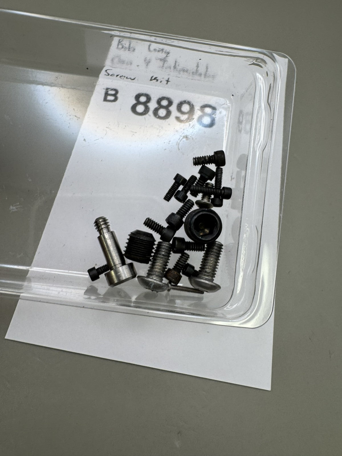 Bob Long Gen 4 Intimidator Screw Kit
