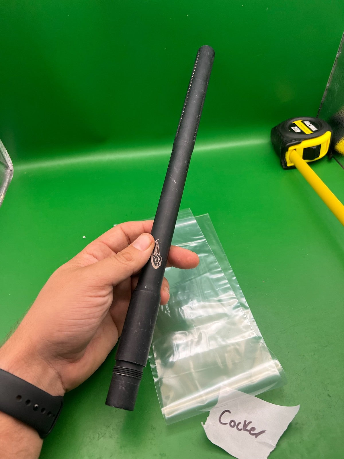 J&J 685 Bore Paintball Barrel Black .685 16" AC Thread
