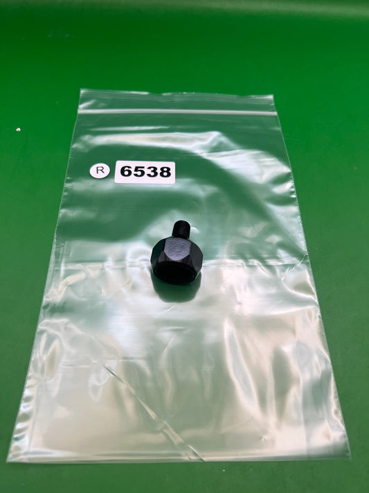 Paintball CO2 HPA Tank Adapter 3/8 NPT Male to Female Black