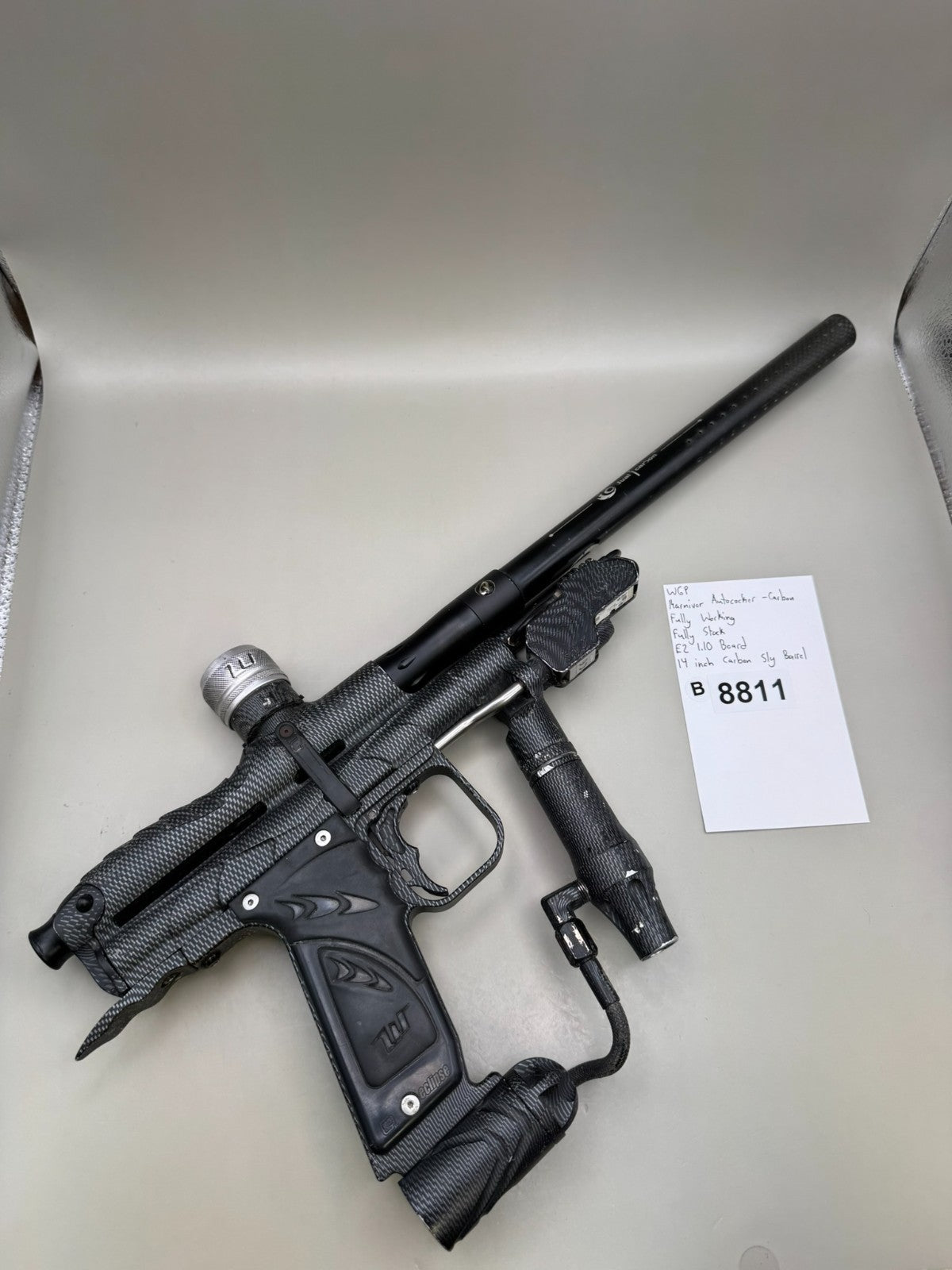 WGP Karnivor Autococker - Carbon - Paintball Marker Fully Working