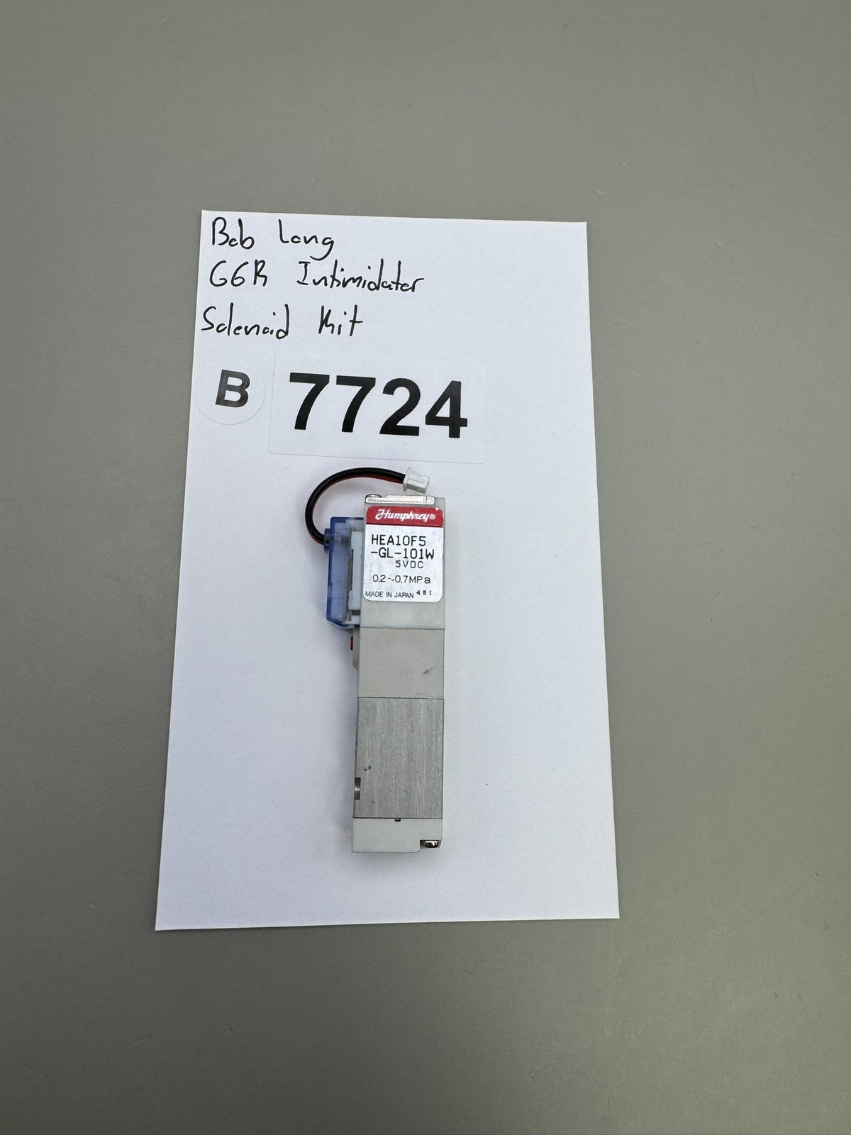 Bob Long G6R Intimidator Solenoid