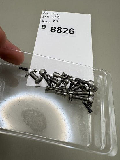 Bob Long 2k11 G6R Screw Kit