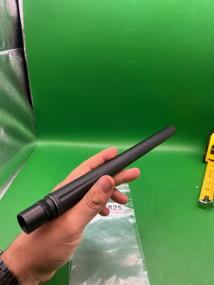 Stock Autococker Barrel 14" .689 Black - used paintball barrel - black