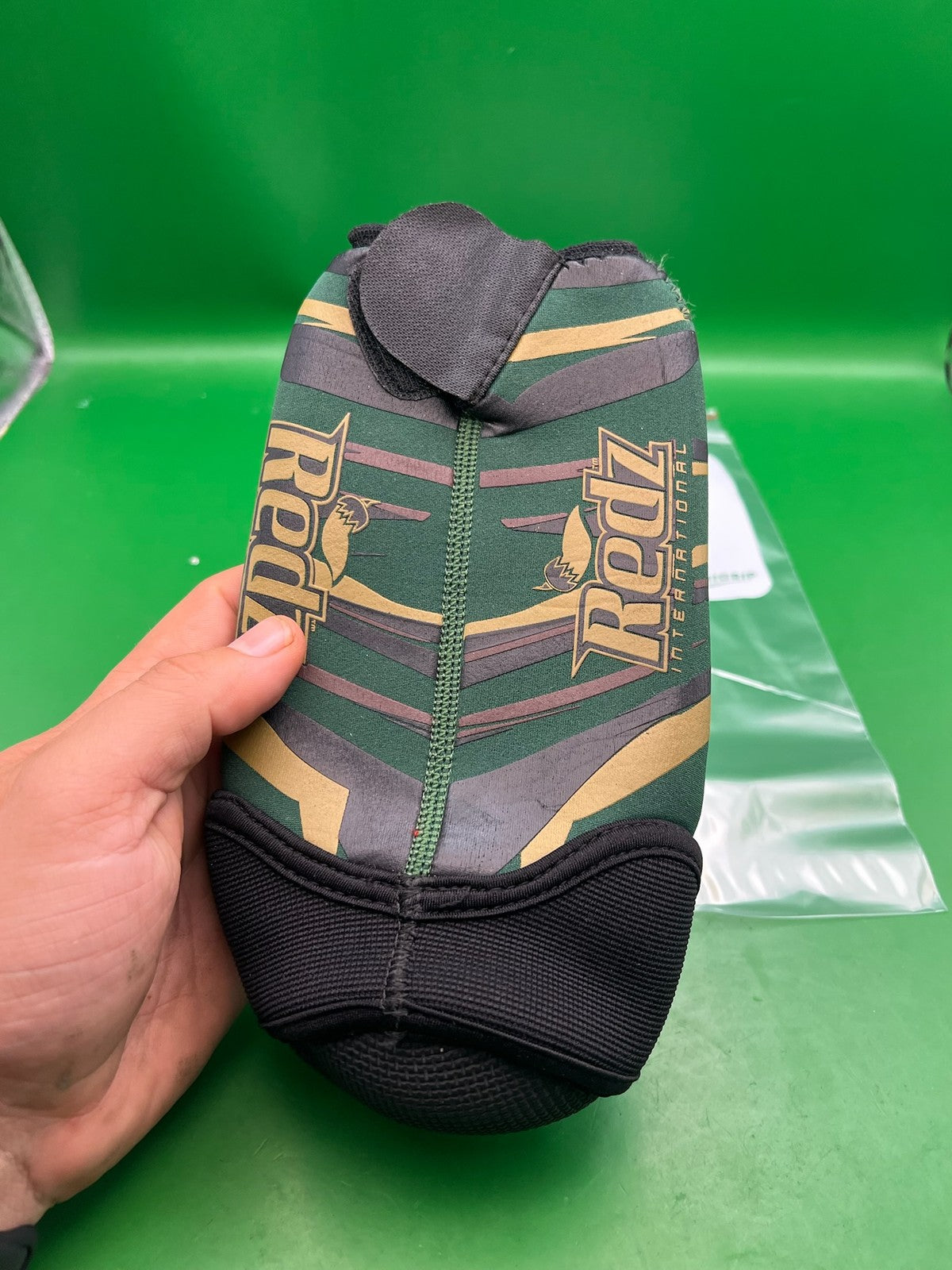 Redz International Neoprene HPA Tank Cover Green Gold Black Vintage