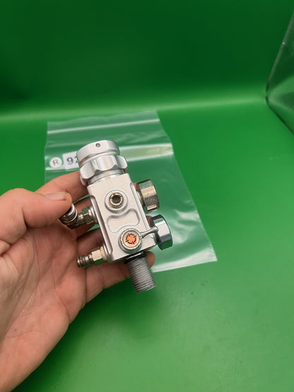 Smart Parts Max Flo Tank Regulator 4500 PSI Silver Aluminum HPA