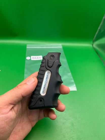 Smart Parts 1911 45 Style Rubber Grip Panels Black Impulse Ion Shocker