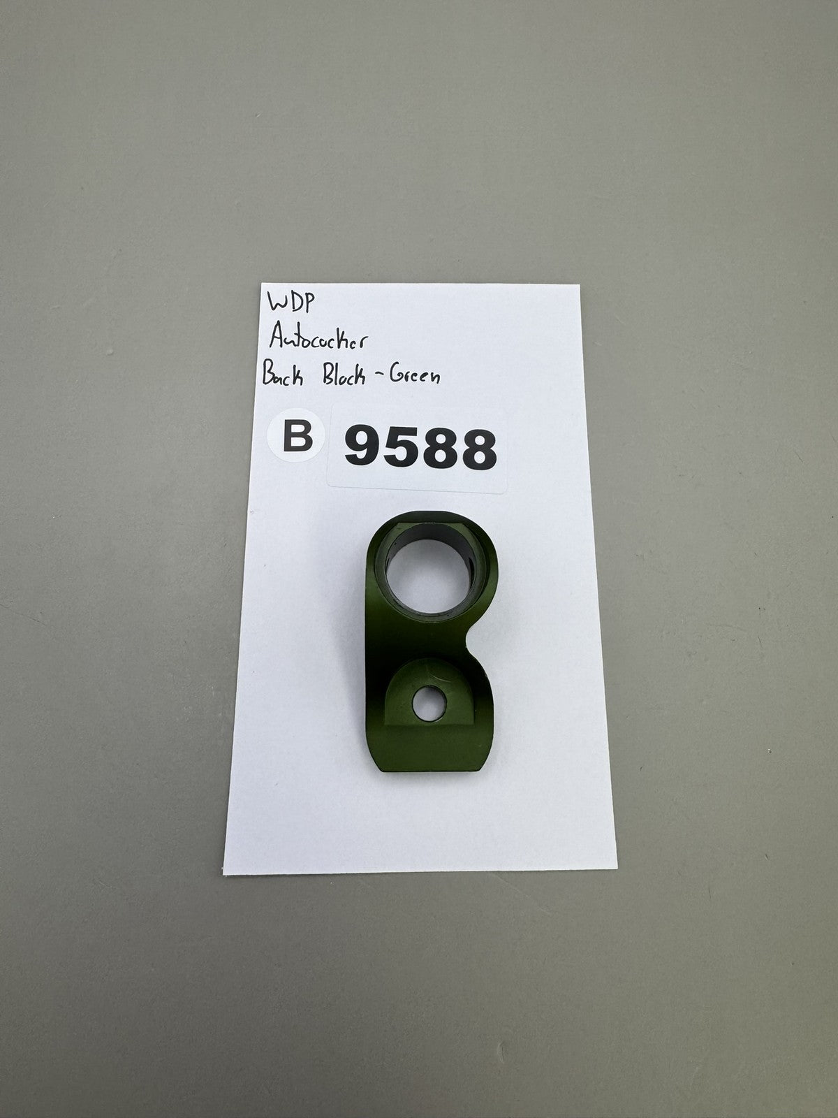 WDP Autococker Back Block - Green
