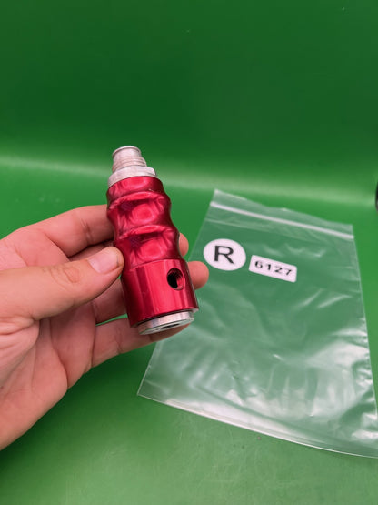 Sub-Zero Paintball Gas Through Grip - used paintball gas through grip - red anno