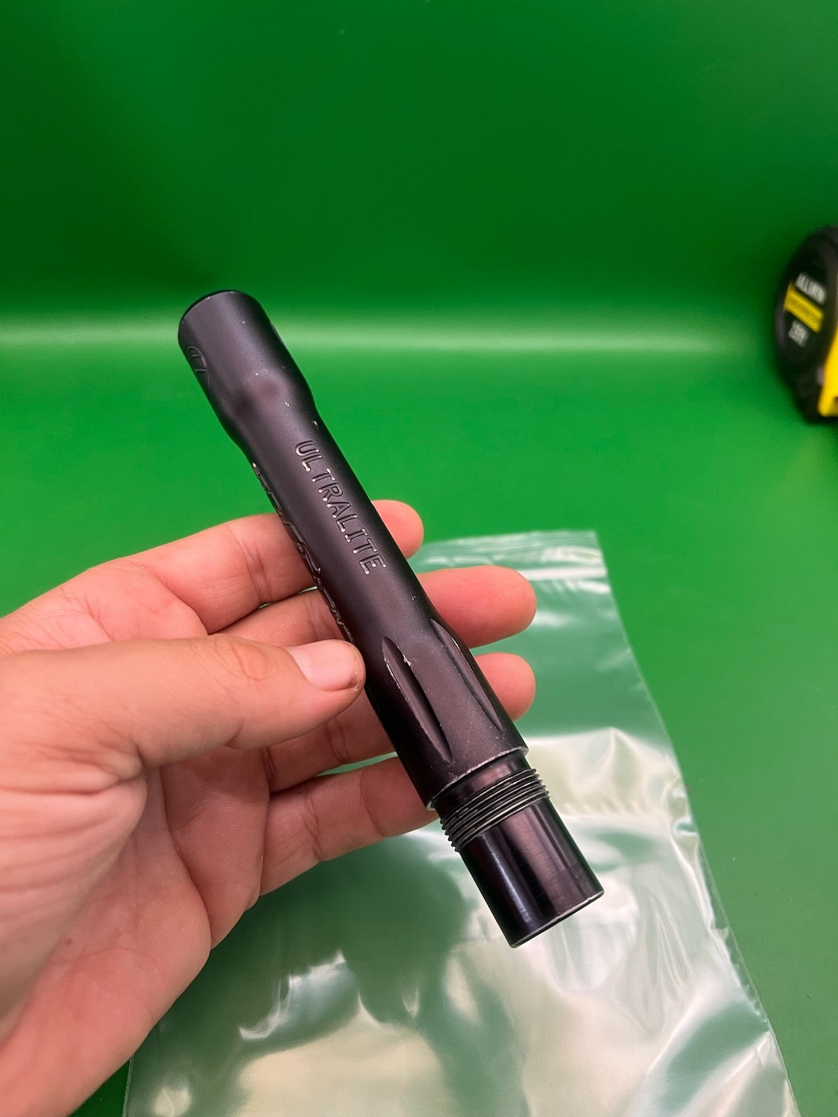 Dye UL Ultralite Barrel Back Black AC Autococker Thread .687 Bore 6"