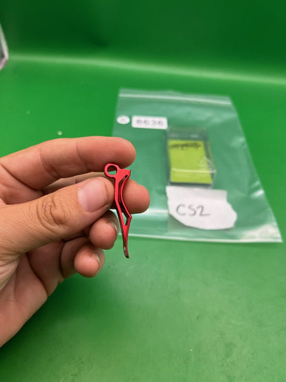Infamous CS3 Deuce Trigger Type R Red Fits CS2 GEO R5 Aluminum Anodized