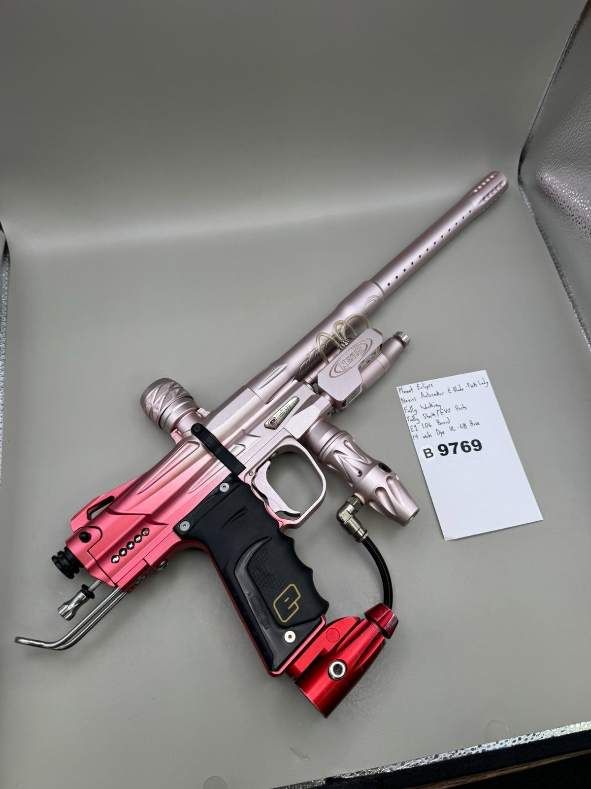 Planet Eclipse Nexus Autococker E-Blade - Pink Lady - Fully Working