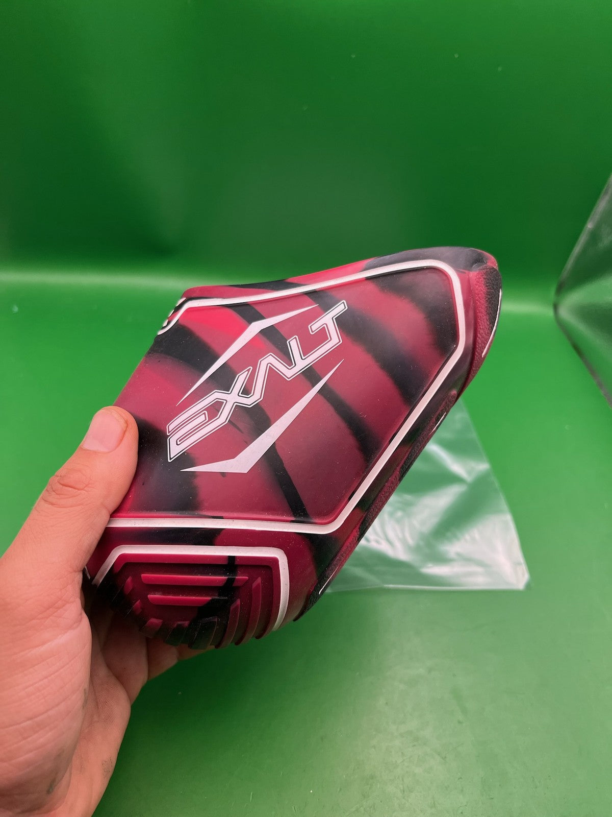 Exalt Medium Tank Cover Red Black Swirl Fits 68ci 70ci 72ci HPA Tanks