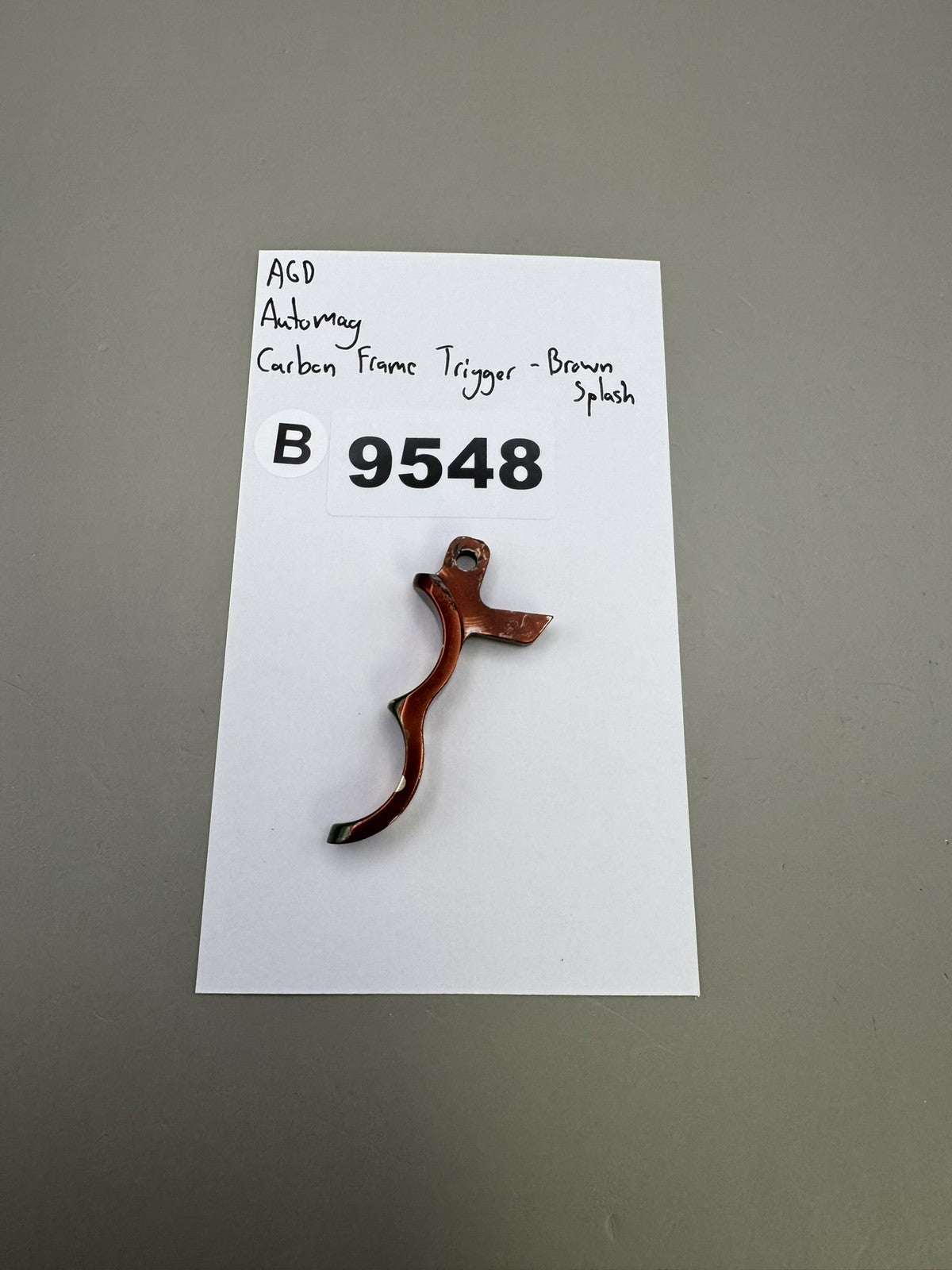 AGD Automag Carbon Frame Trigger - Brown Splash