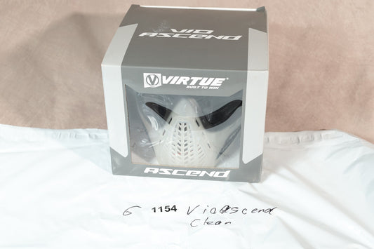 Virtue VIO Ascend Paintball Mask Goggle White Black New In Box