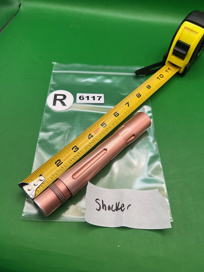 Smart Parts Shocker Pink AA Back - used paintball barrel back - pink anno