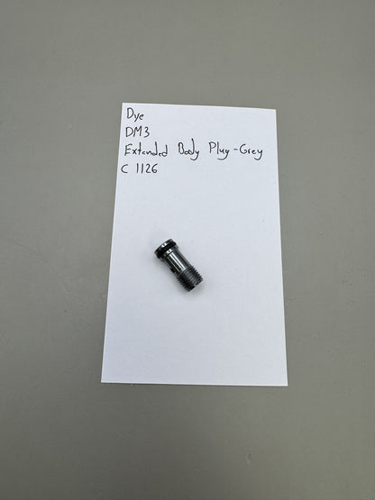 Dye DM3 Extended Body Plug -Grey
