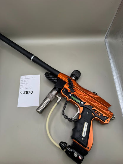 Bob Long 2k2 Intimidator - Orange - Paintball Marker Fully Working