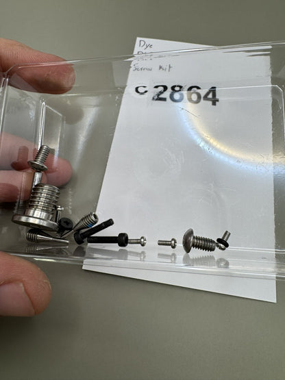 Dye DLS Screw kit