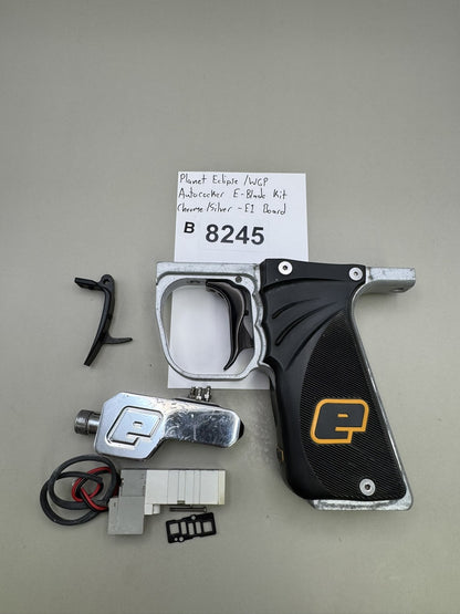 Planet Eclipse /WGP Autococker E-Blade Kit Chrome/Silver -E1 Board