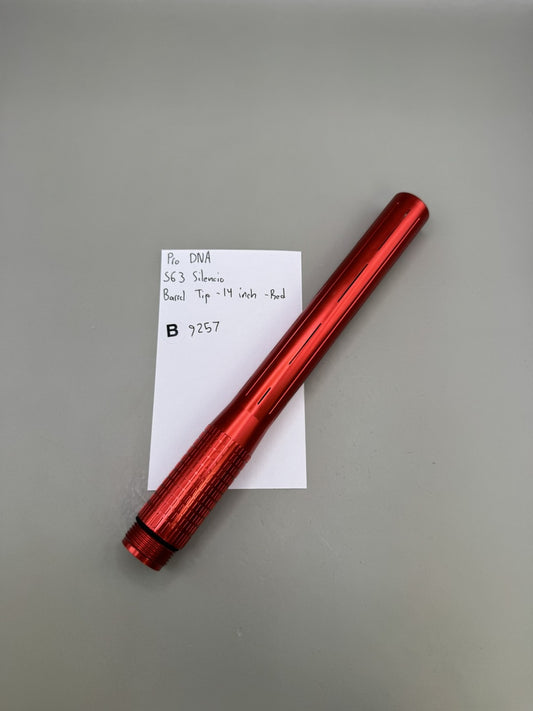 Pro DNA S63 Silencio Barrel Tip -14 inch -Red