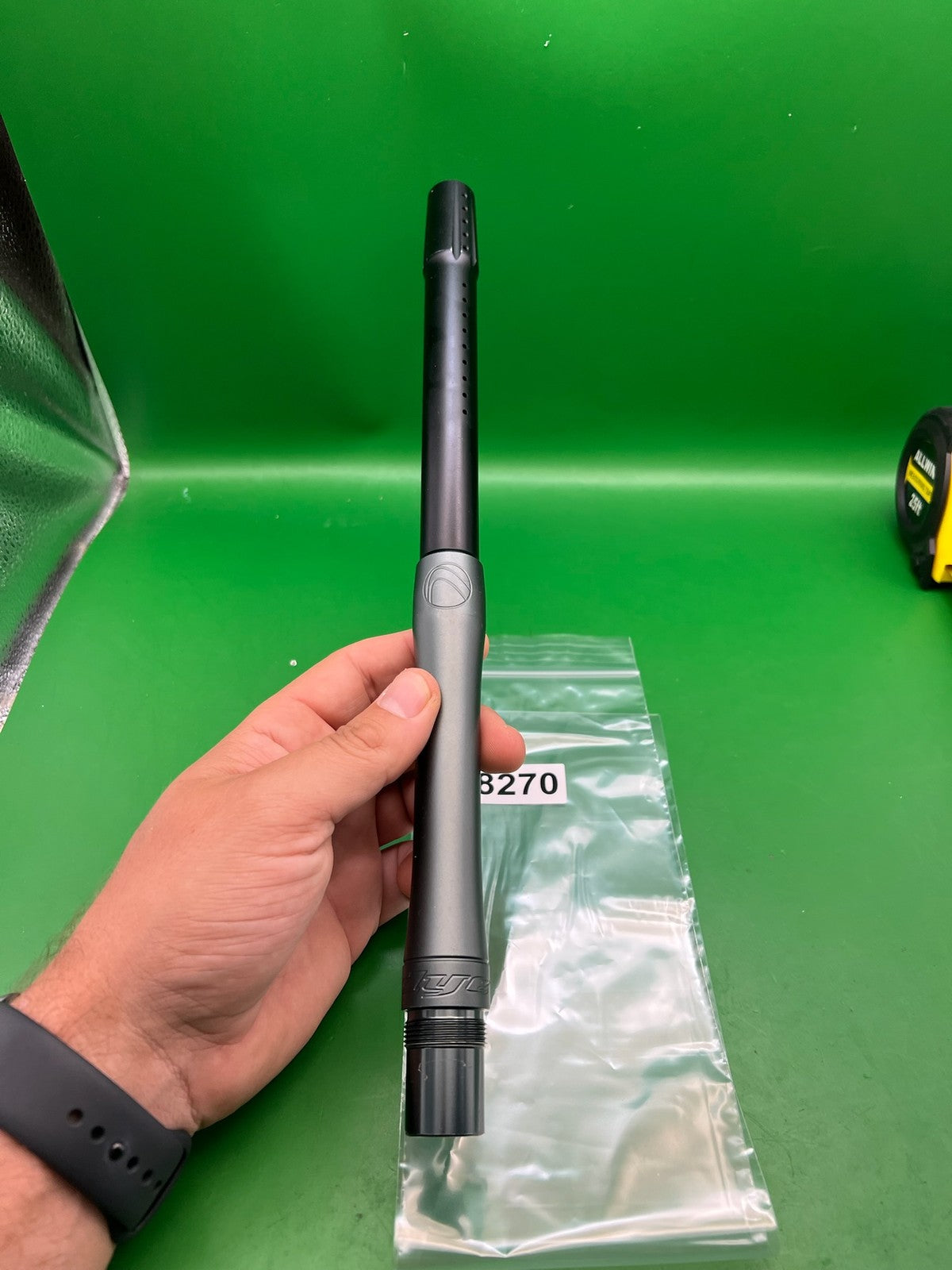 Dye Ultralite (UL) Paintball Barrel 14" 0.686 AC Thread - Grey/Black