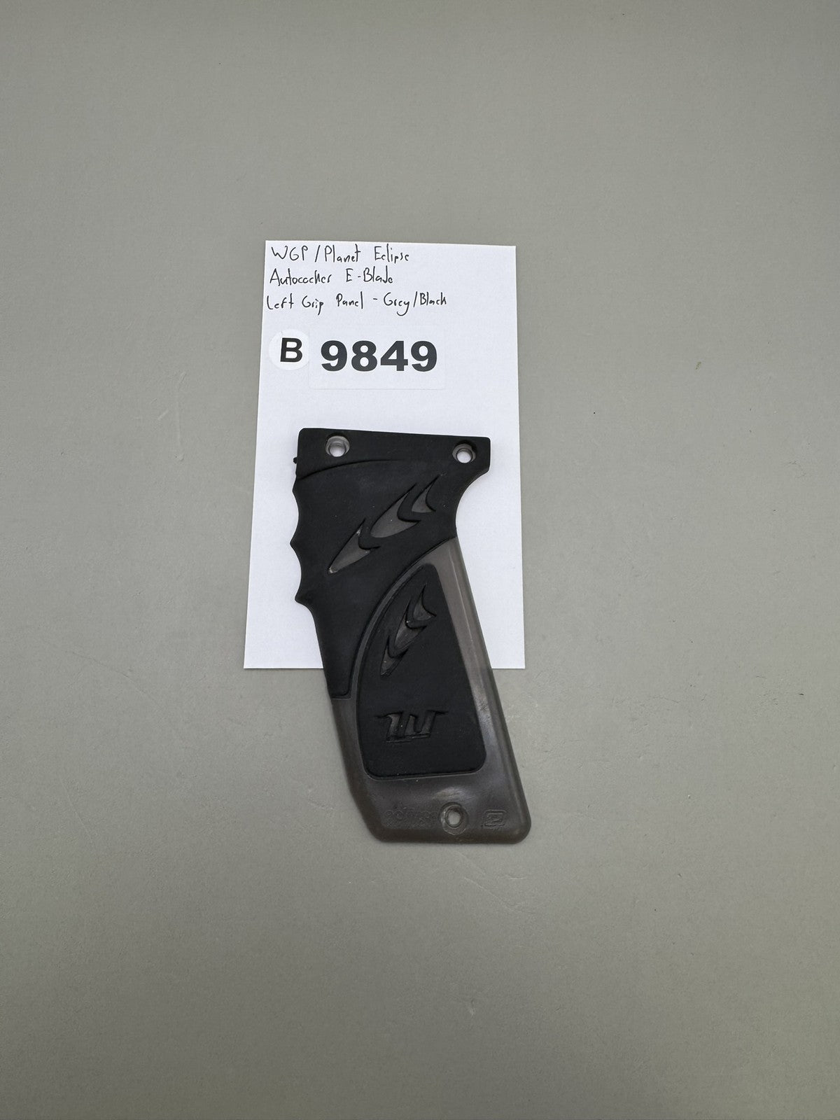 WGP/Planet Eclipse Autococker E-Blade Left Grip Panel - Grey/Black