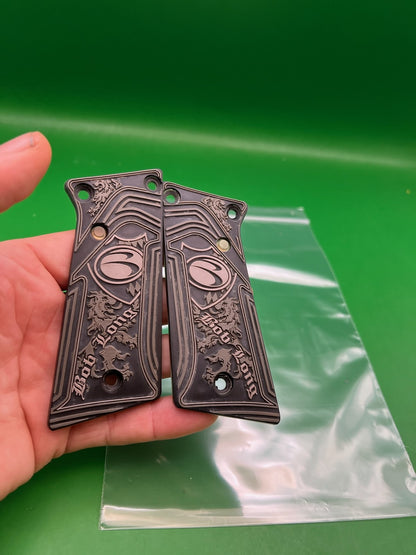 Bob Long Grip Panels Black for Marq