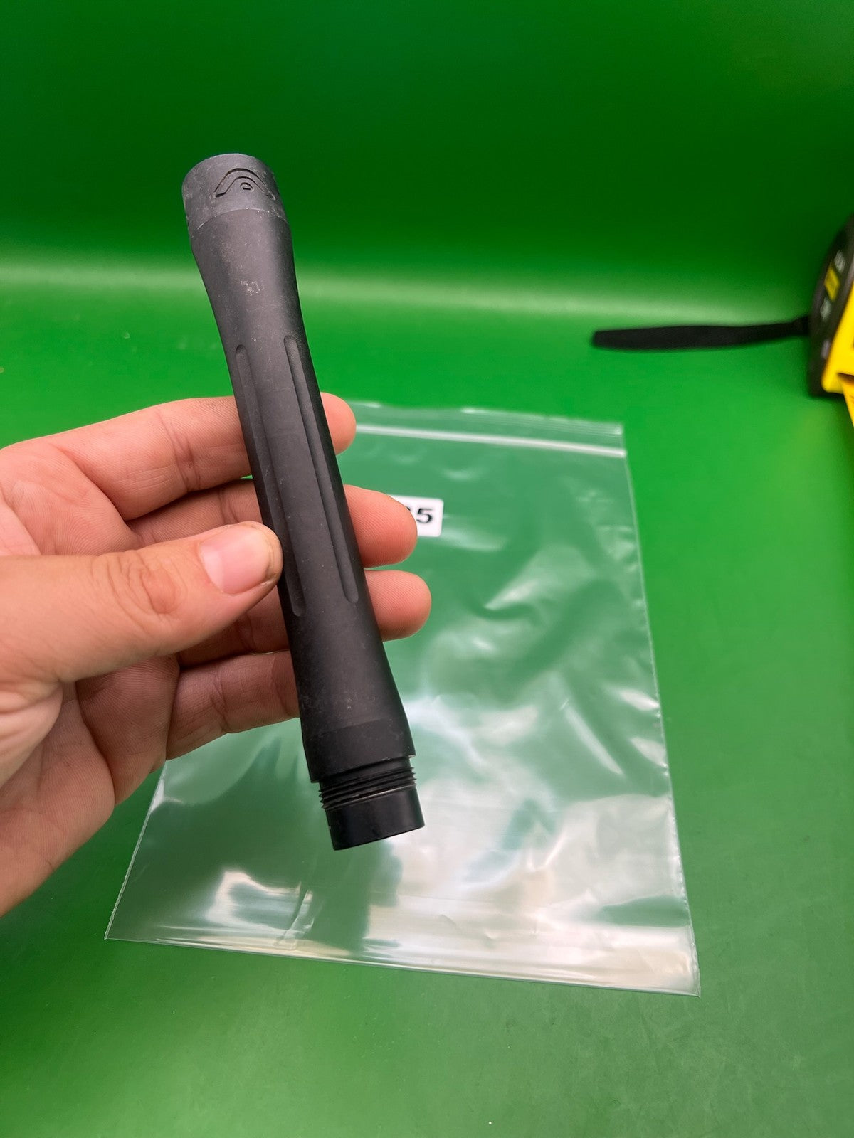 Angel A1 Back - used paintball barrel back - black