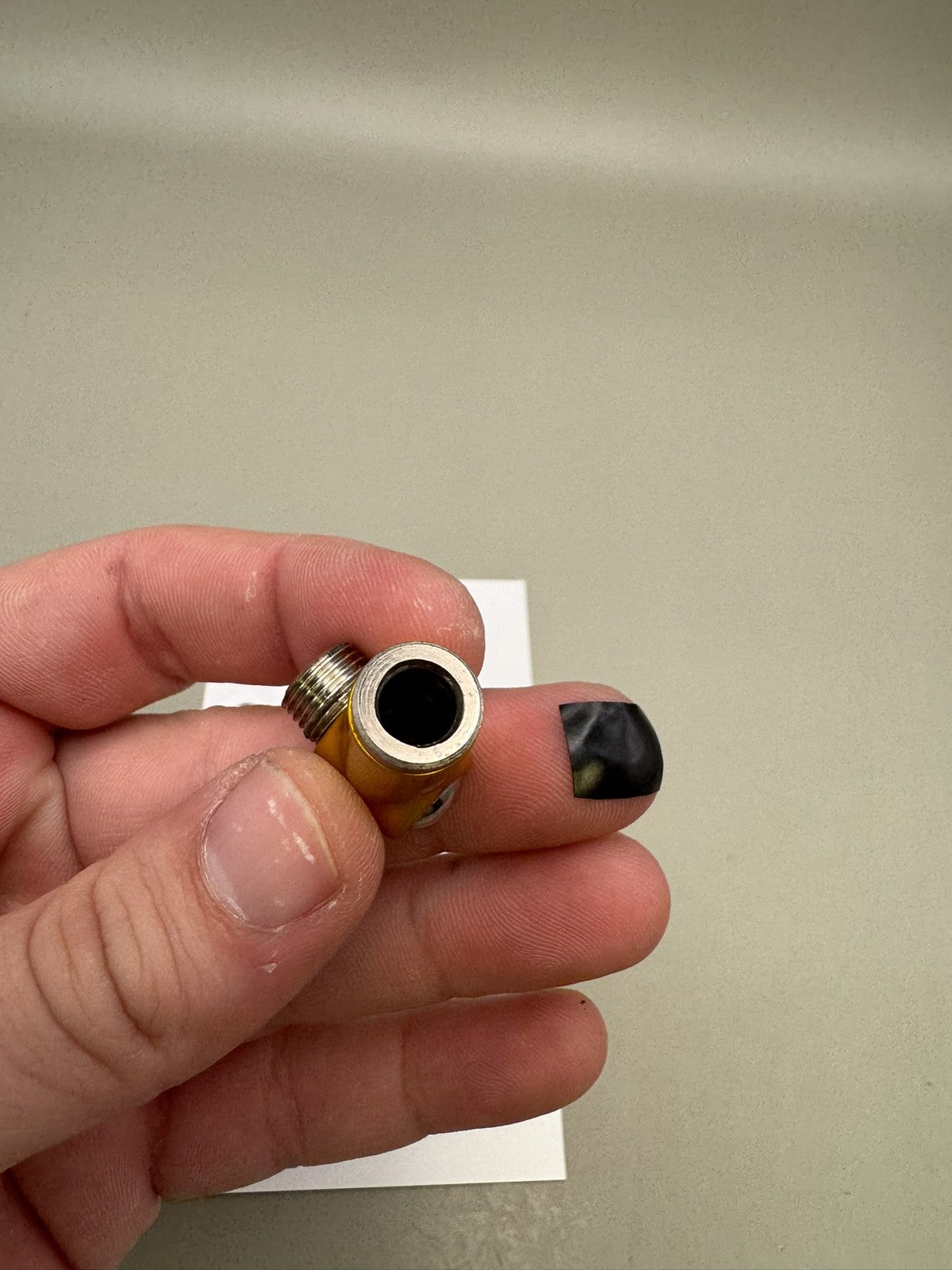 CCM 90Â° Fitting Gold