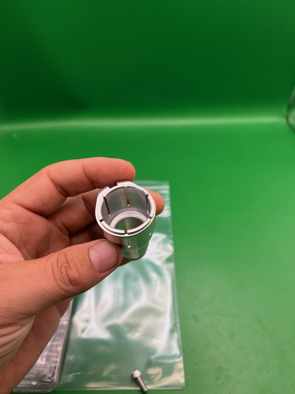 Smart Parts Shocker Clamping Feedneck Silver Aluminum