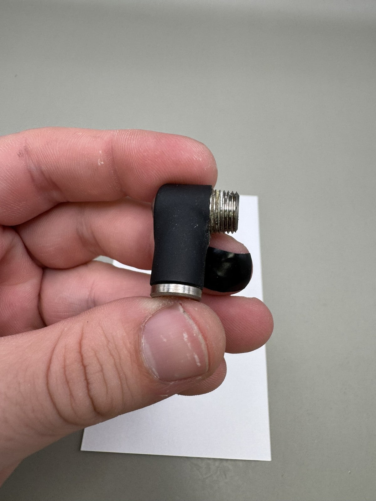 CCM 90Â° Fitting Black
