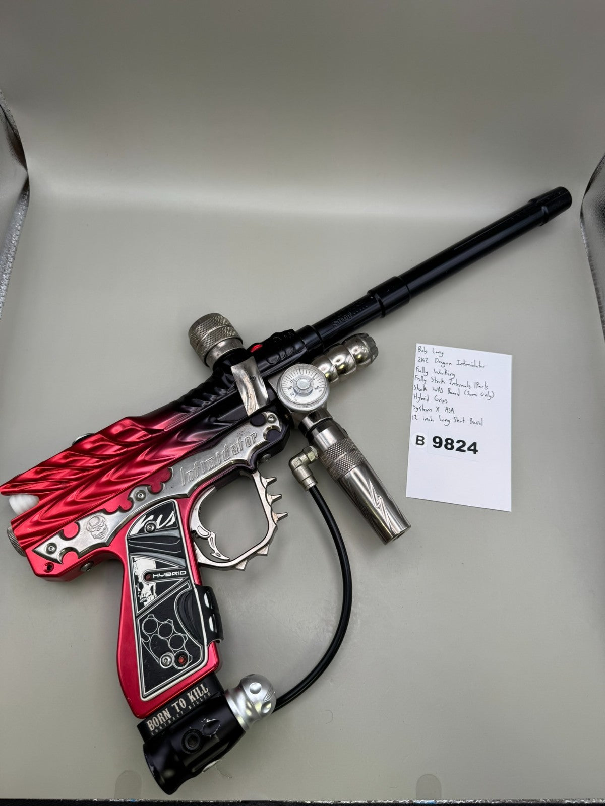 Bob Long 2k2 Dragon Intimidator - Paintball Marker Fully Working