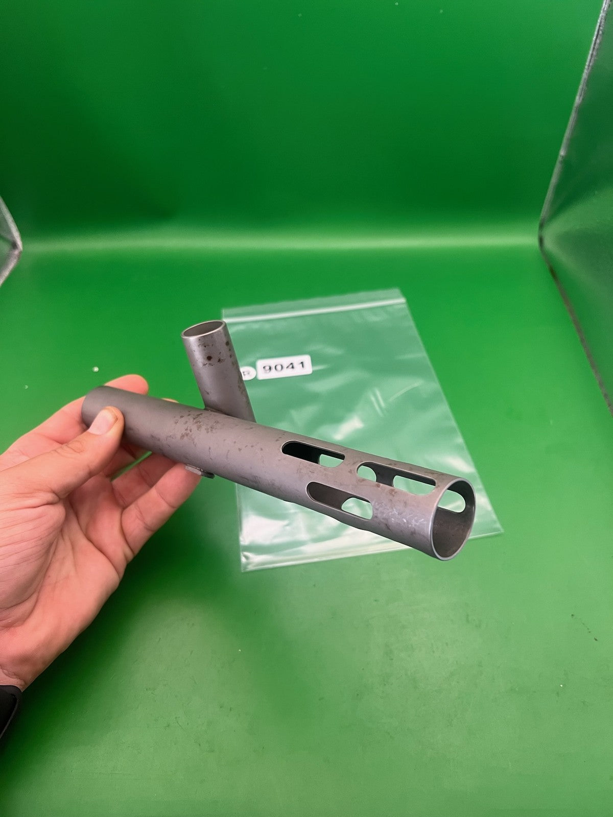 AGD Airgun Designs Automag Minimag Body Silver Aluminum OEM Marker