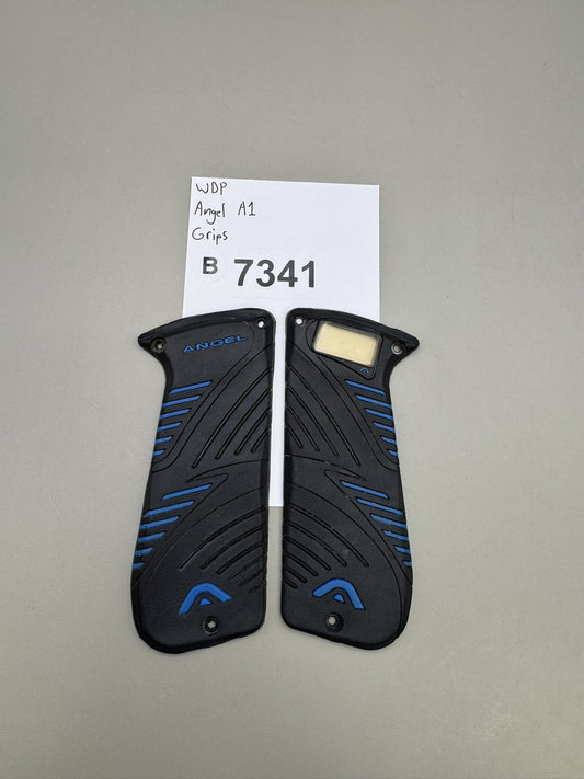 WDP Angel A1 Grip Panels Black Blue