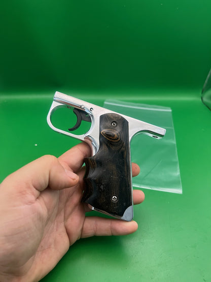 Benchmark AGD Automag Single Paintball Marker Wood Grips