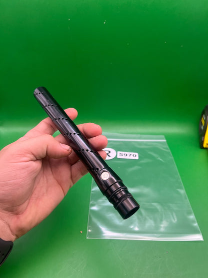 Freak 12 Inch Tip - used paintball barrel tip - black