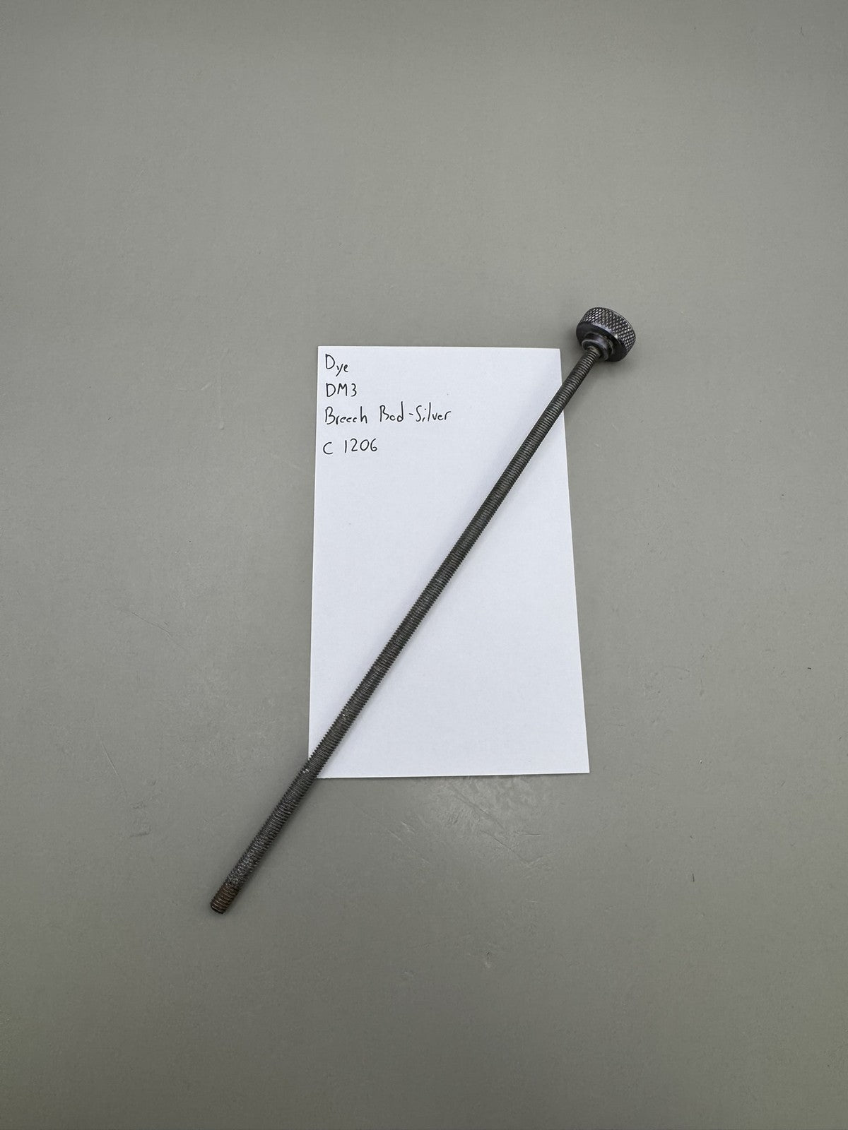 Dye DM3 Breech Rod - Silver