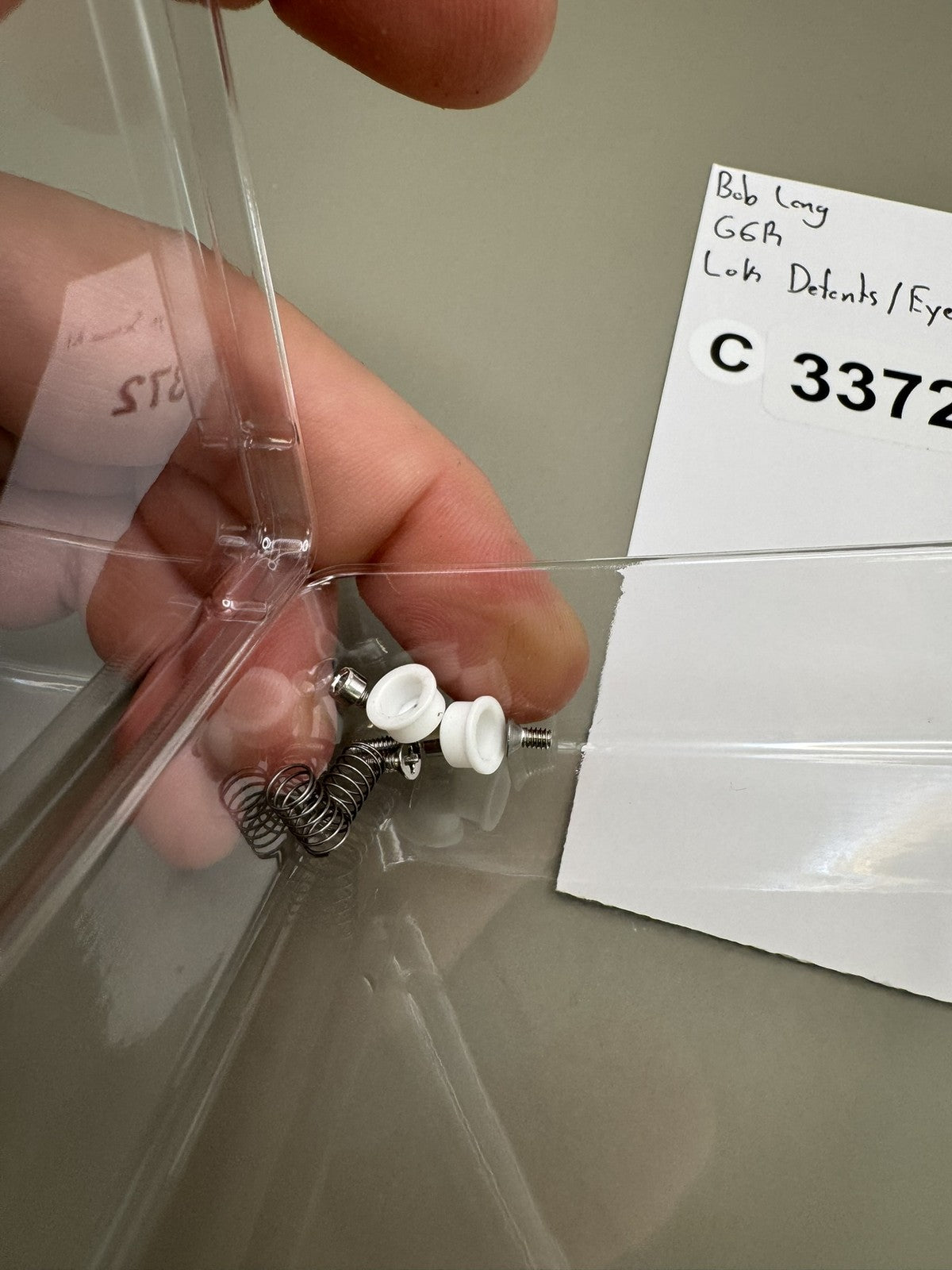 Bob Long G6R Loks Detents/Eye Screw Kit