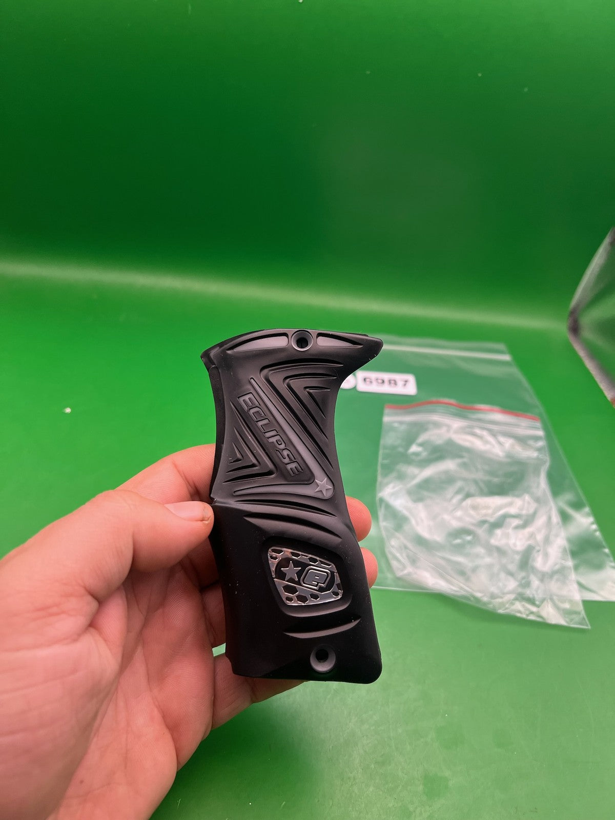 Planet Eclipse Ego11 Geo3 Rubber Grip Black