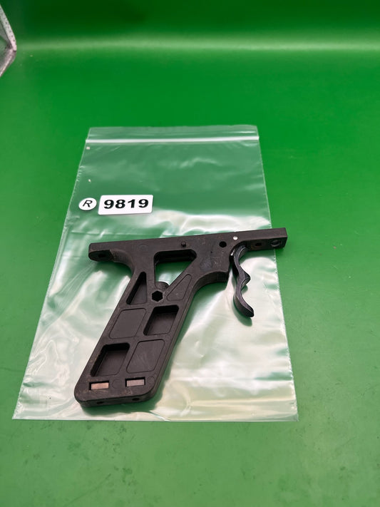 AGD Automag Carbon Paintball Marker Paintball Frame with  Red Splash Trigger