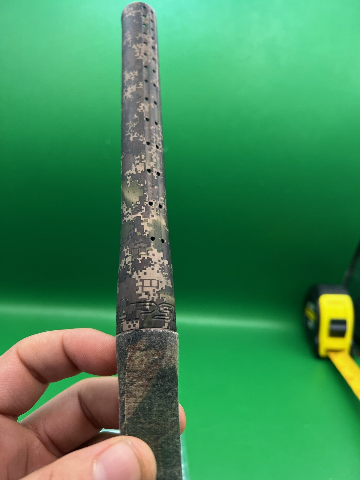 Camo Wrapped Bronze Tip Planet Eclipse barrel