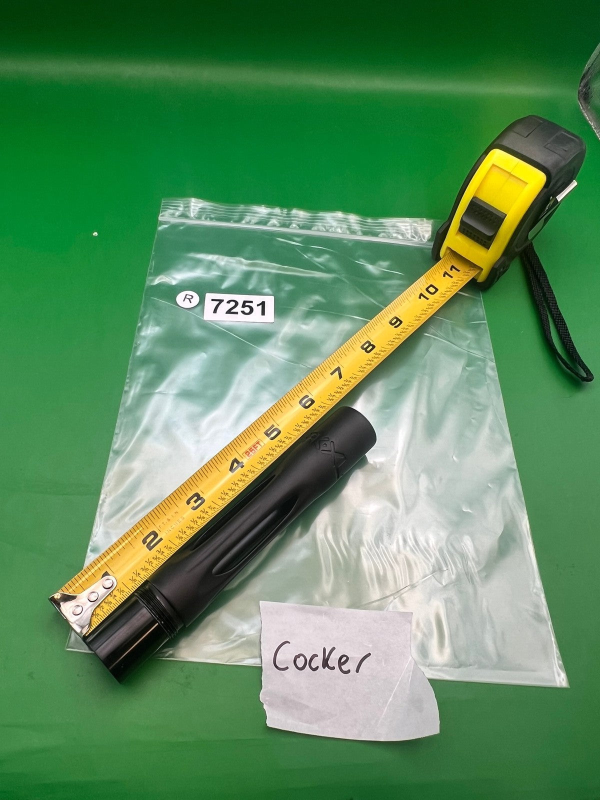 Smart Parts Freak XL Barrel Back Autococker Thread Black Dust
