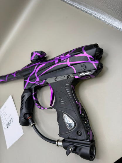 Dye DM6 - Purple/Black - Paintball Marker Fully Working