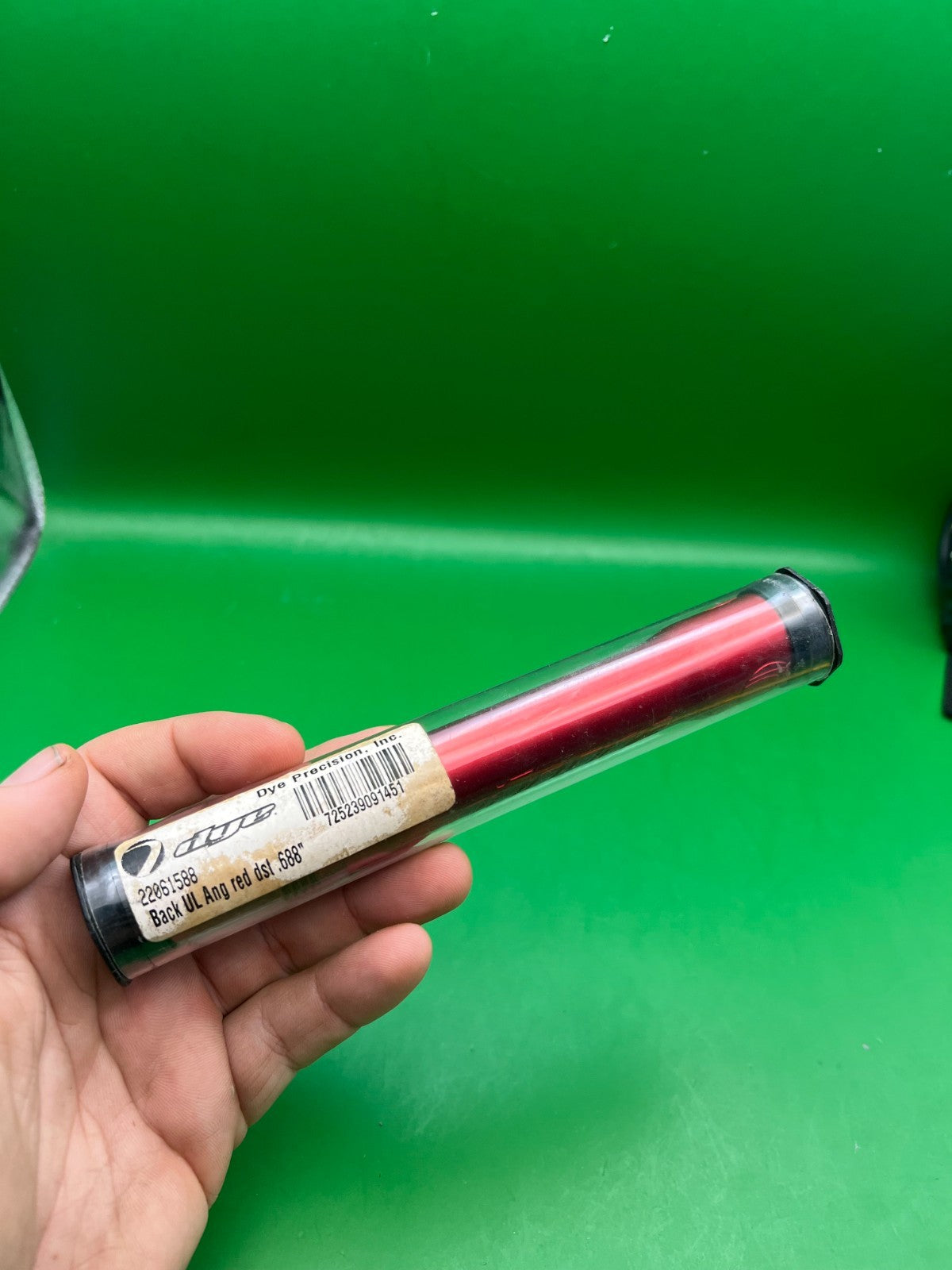 .688 Red WDP Angel Dye UL Ultralight Barrel Back