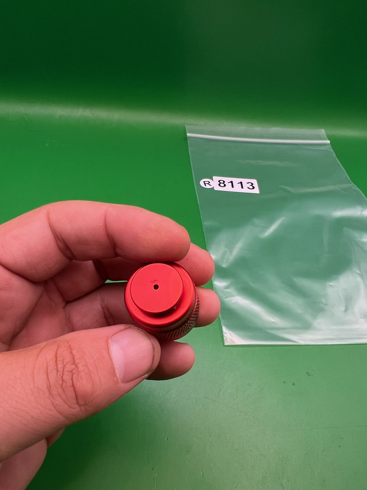 Thread Protector Aluminum Red