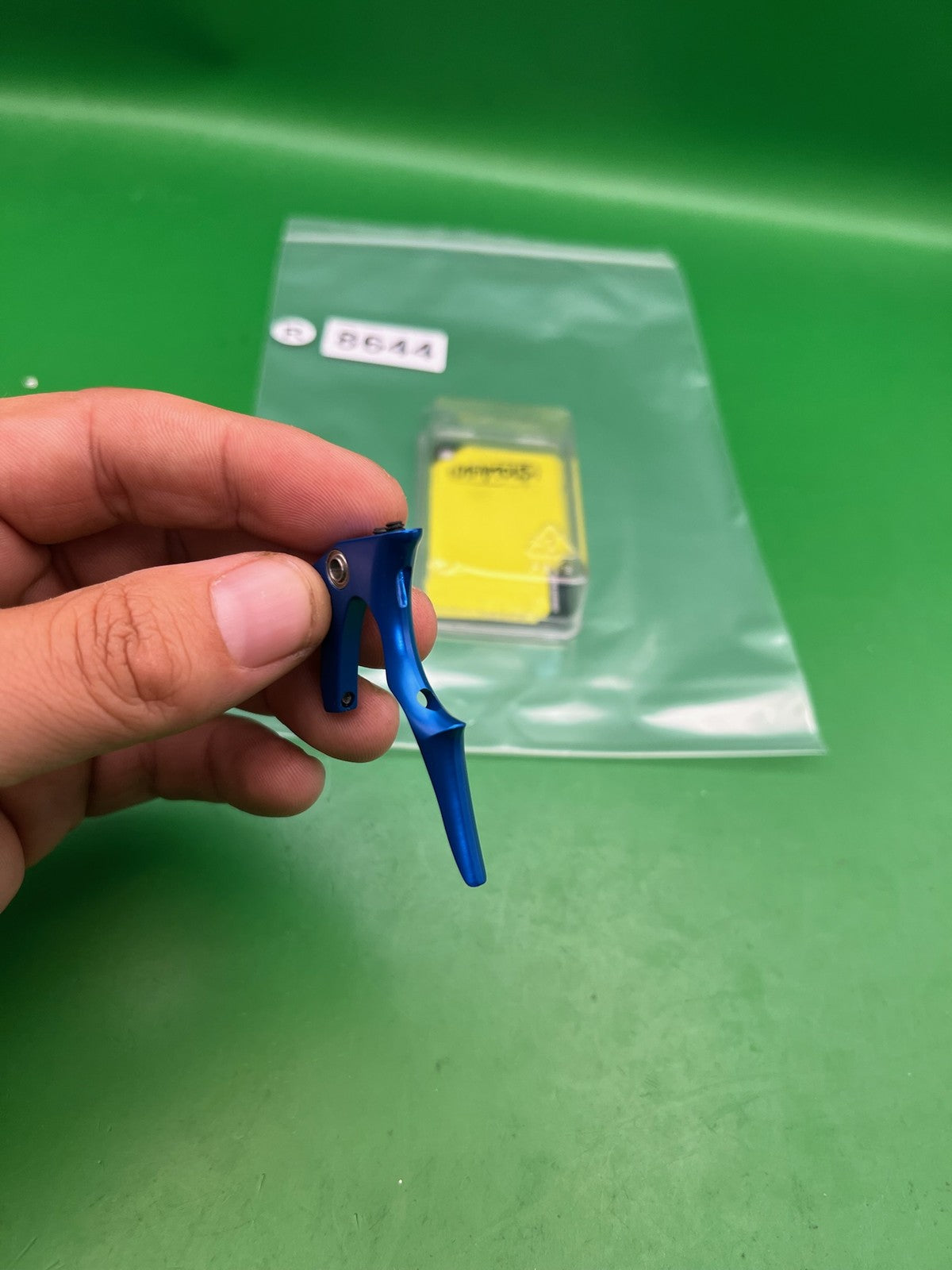 Infamous Luxe Deuce Haptic Trigger IDOL Blue Anodized Aluminum