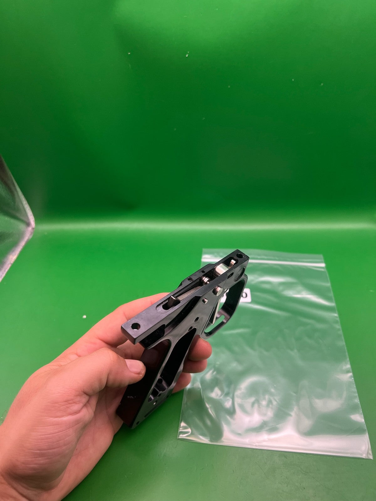 WGP Swing Trigger Autococker Paintball Frame Black Aluminum Mechanical