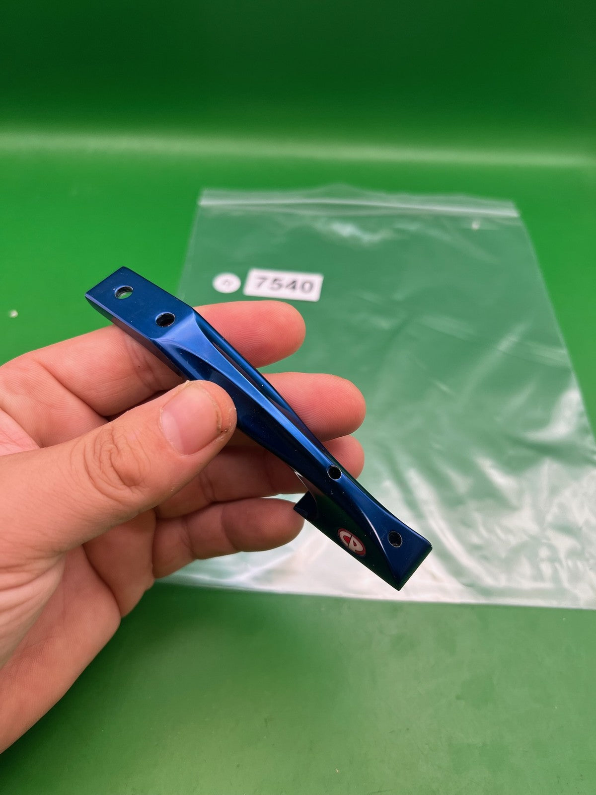 Custom Products CP ASA Rail Drop Forward Blue Anodized Aluminum