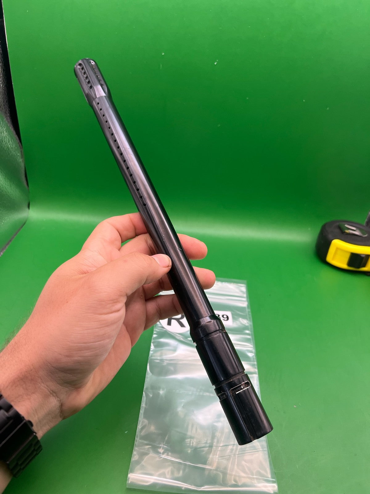 Dye One Piece Ultralight Automag 14" .693 Black - used paintball barrel - black
